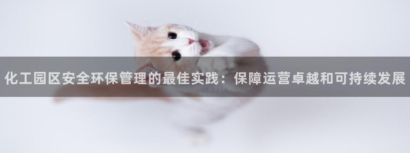 亿万先生手机客户端：化工园区安全环保管理的最佳实践：保障运营卓越和可持续发展