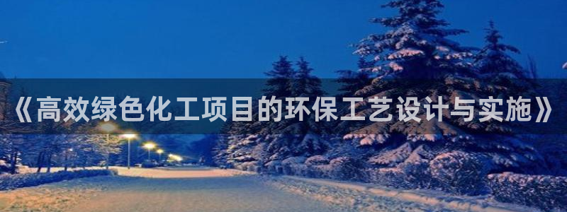 mr003亿万先生：《高效绿色化工项目的环保工艺设计与实施》