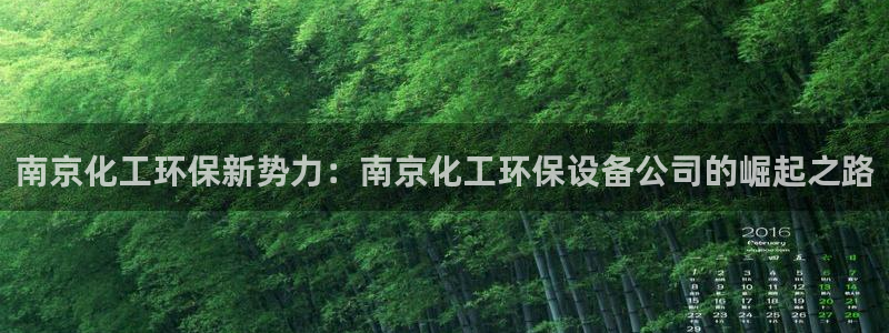 亿万先生客户端怎么下载：南京化工环保新势力：南京化工环保设备公司的崛起之路