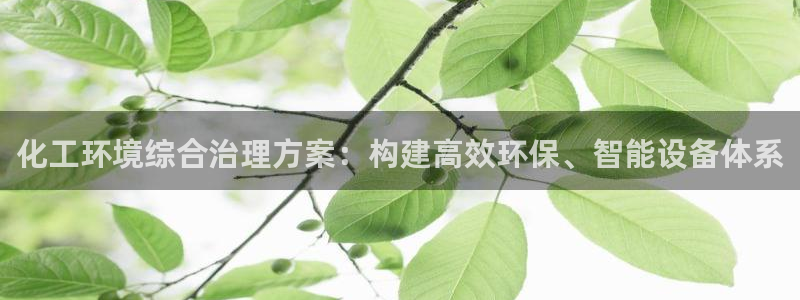 亿万网络科技有限公司：化工环境综合治理方案：构建高效环保、智能设备体系
