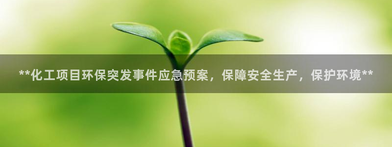 亿万财富网：**化工项目环保突发事件应急预案，保障安全生产，保护环境**