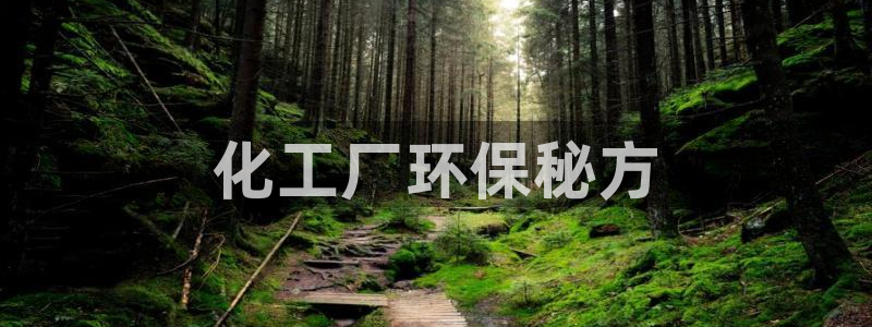 亿万先生情侣车有什么用:化工厂环保秘方